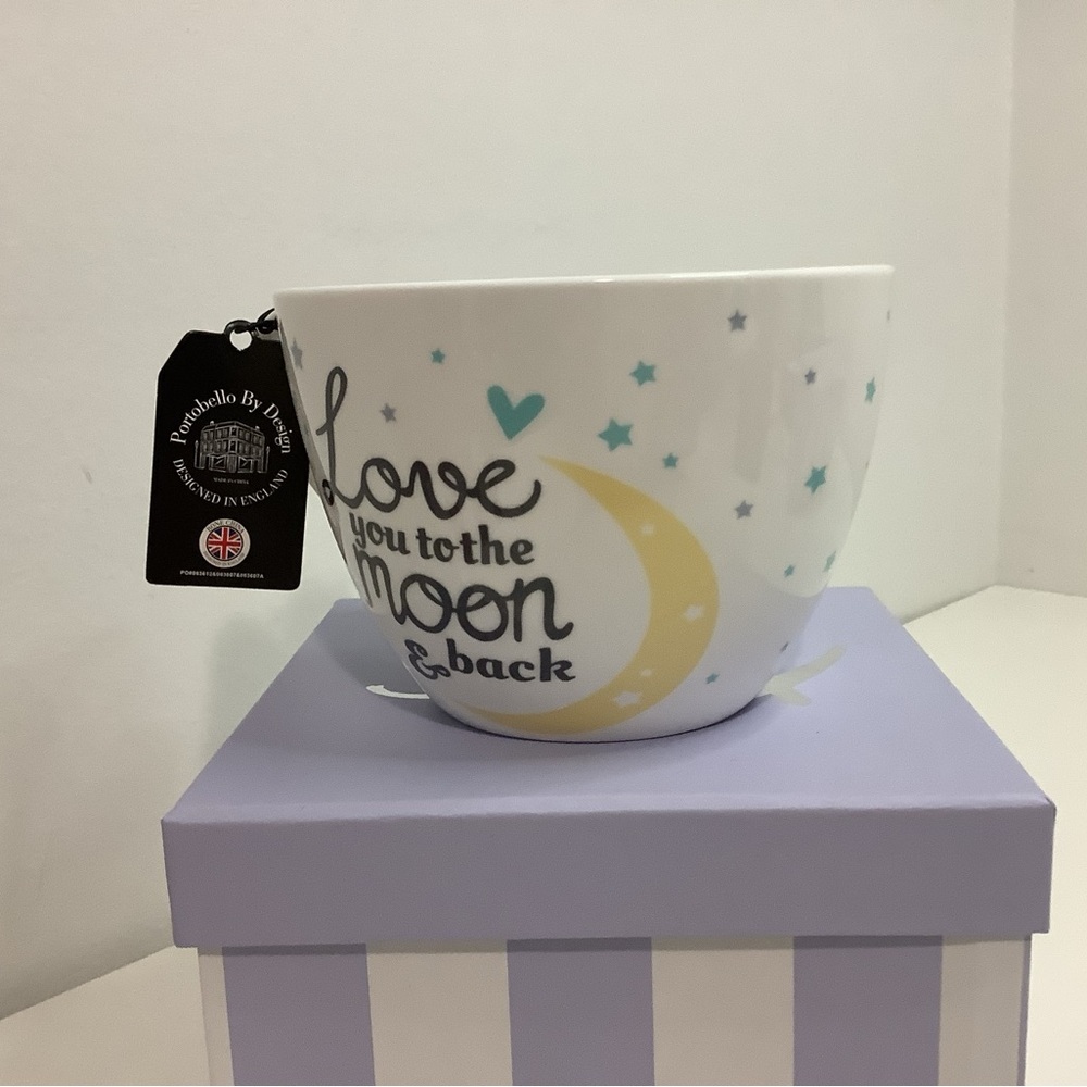 Portobello By Design “Love You to the Moon & Back”..Bone China Mug..☕️ - Picture 2 of 6